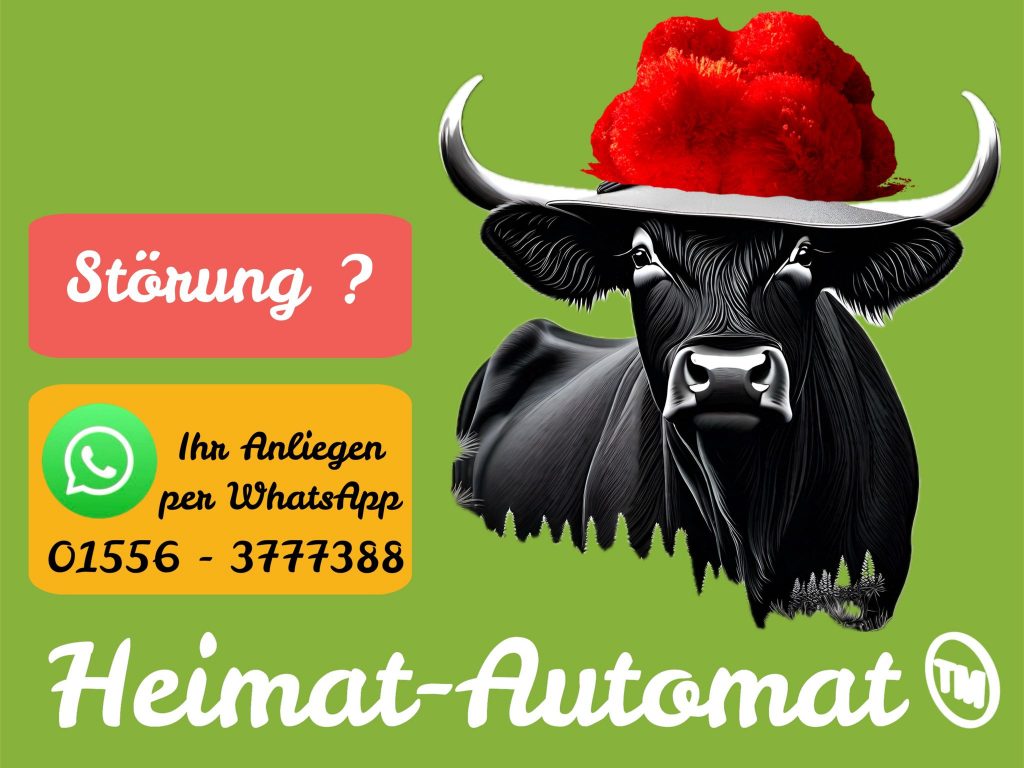 Bei Störung Ihr Anliegen per WhatsApp schildern